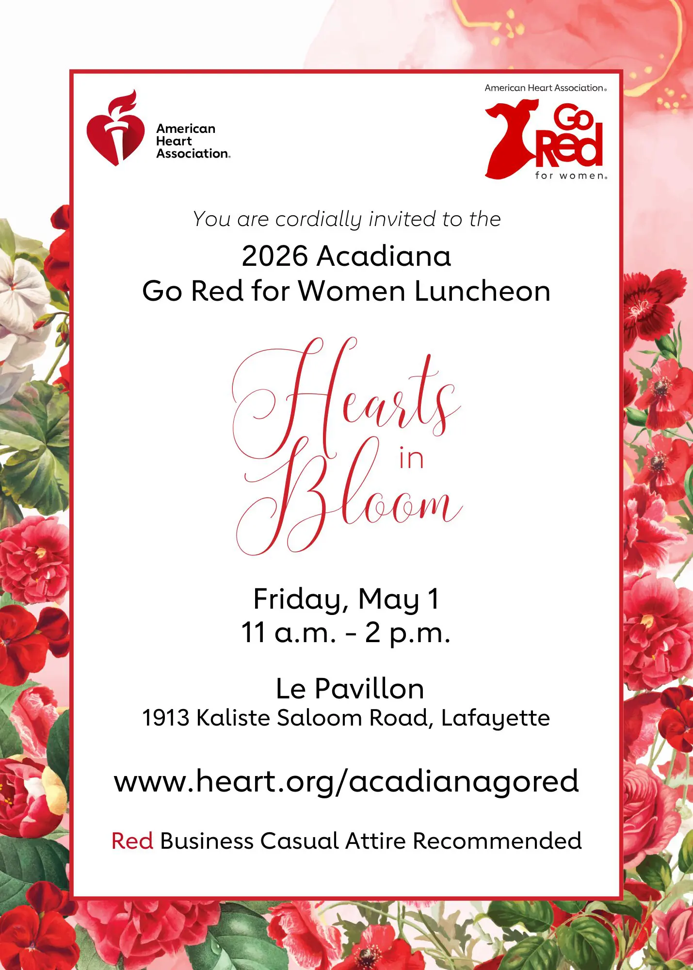 Acadiana GRFW Bloom Invitation SinglePages 5x7
