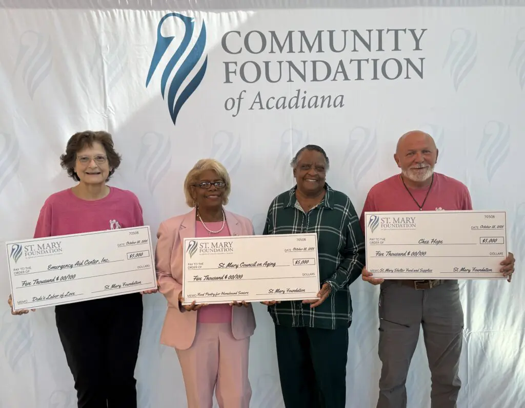 St. Mary Parish Grant Recipients